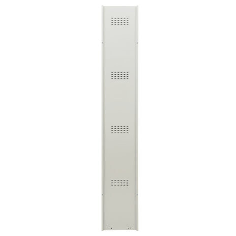 Шкаф металлический для одежды BRABIX "LK 11-30", УСИЛЕННЫЙ, 1 секция, 1830х300х500 мм,18 кг, 291127, S230BR401102