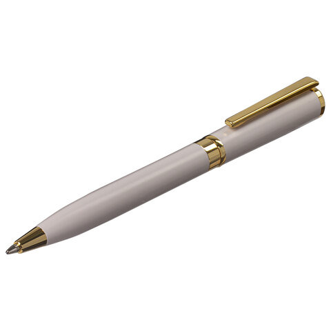Ручка подарочная шариковая GALANT "ROSETTE", корпус слоновая кость с розовым оттенком, узел 0,7 мм, синяя, 143503